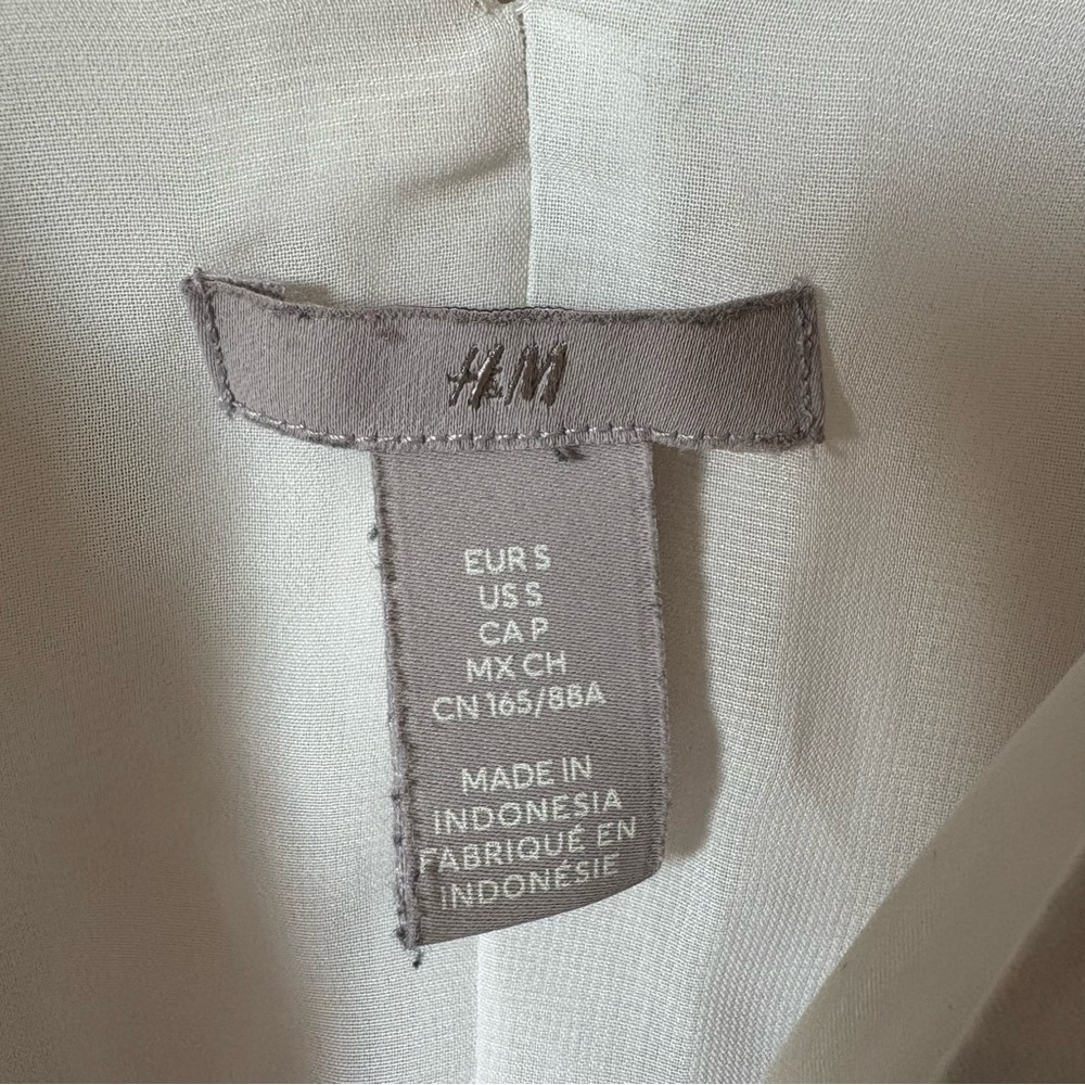 H&M Elegant pink beige Sleeveless Maxi Dress - Picture 6 of 8